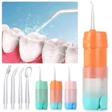 NEW Cordless Water Flosser Dental Oral Irrigator Travel Teeth Cleaner Floss