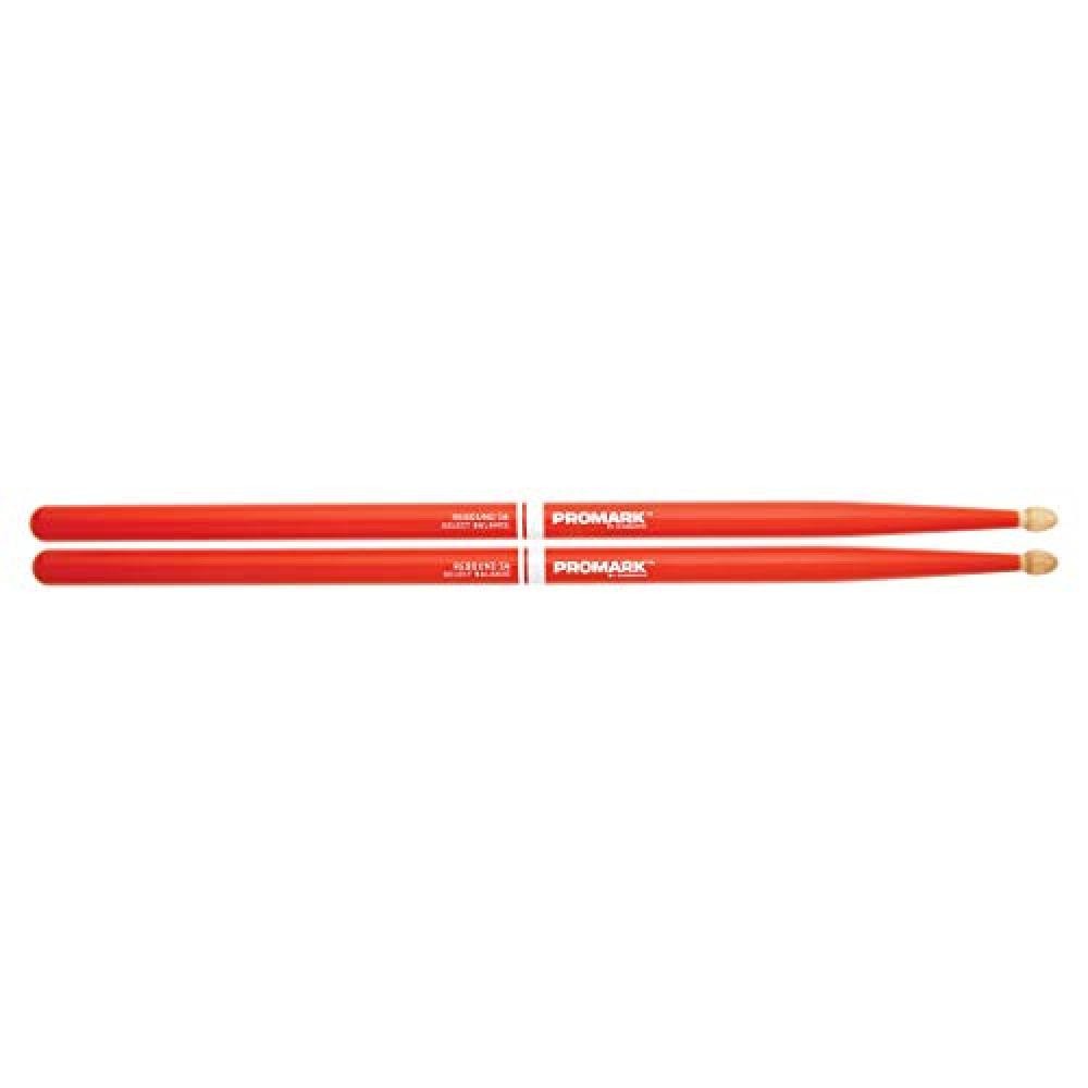 (TG. Single Pair) Bacchette Promark Rebound 5A Acorn, arancioni - NUOVO