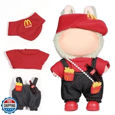 AICase for Lububu Clothes/for Lububu Outfits,Clothes Set for Lububu 17cm Doll