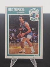 1989-90 Fleer Basketball #18 Kelly Tripucka Charlotte Hornets NBA