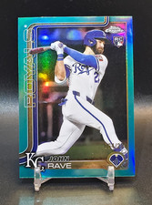 JOHN RAVE ROOKIE 2025 Topps Chrome Update #USC136 Royals TEAL REFRACTOR /299