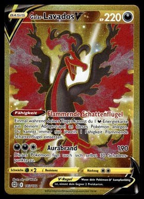 Galar-Lavados V 183/172 Secret Rare Brilliant Stars NM Pokemon Karte Deutsch