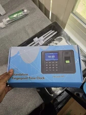 Standalone Fingerprint Time Clock 2.8-inch TFT LCD Biometric Security 