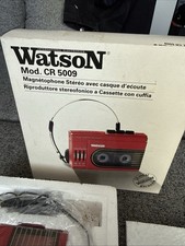 Watson CR 5009 Stereo Hifi Kassettenspieler Radio FM AM OVP Unbenutzt