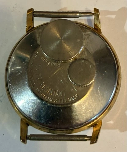 mens vintage timex electronic watch Old  Style Back  For Repair