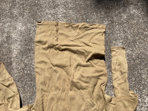 WW2 US Army Military Undershirt Thermal Sweater Size Small - Picture 5 of 6