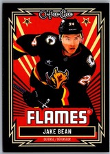 25-26 O-PEE-CHEE RETRO BLACK PARALLEL - JAKE BEAN /100 #238 CALGARY FLAMES