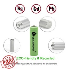 GEILIENERGY AA 1.2V 600mAh NiMH Rechargeable Batteries 20 Pack 1.75 per gallon
