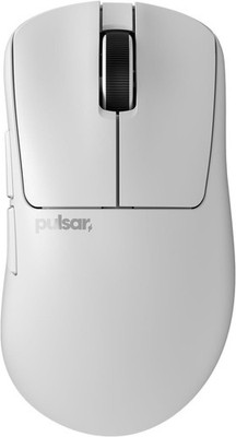 Pulsar Gaming Gears Maus, Xlite V4 Größe 1 / Mini, Weiß, 32000 DPI, XS-1