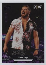 2023 Upper Deck AEW All Elite Wrestling Purple Pyro /149 Ethan Page #24 2pw