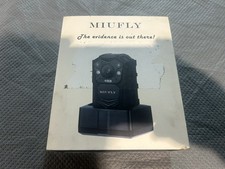 Miufly 1296P HD Waterproof Police Body Camera W/ 2 Inch Display