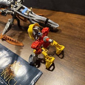 Bionicle Jaller & Gukko 8594 with Manual.  100% Complete Guaranteed