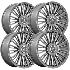 Set Of 4 Asanti Ab049 Premier 26x10 6x1356x5.5 30mm Gunmetal Wheels Rims
