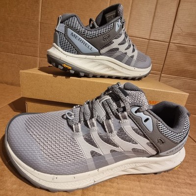 Merrell Antora 3 Damen Trail Laufschuhe in Highrise/Grau - UK4/5/6/6,5/7,5