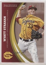 2015 Panini USC Trojans Wyatt Strahan #32 0s5