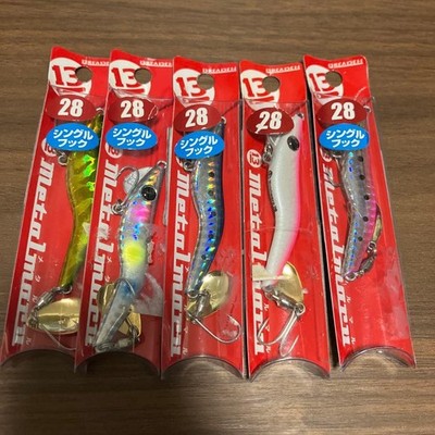 BREADEN Metal Maru 28g Spin Tail Jigs Angelköder Hartköder Fliegengerät 5er Set