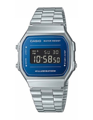 Casio A168WEM-2BEF Vintage Collection Blau / Silber