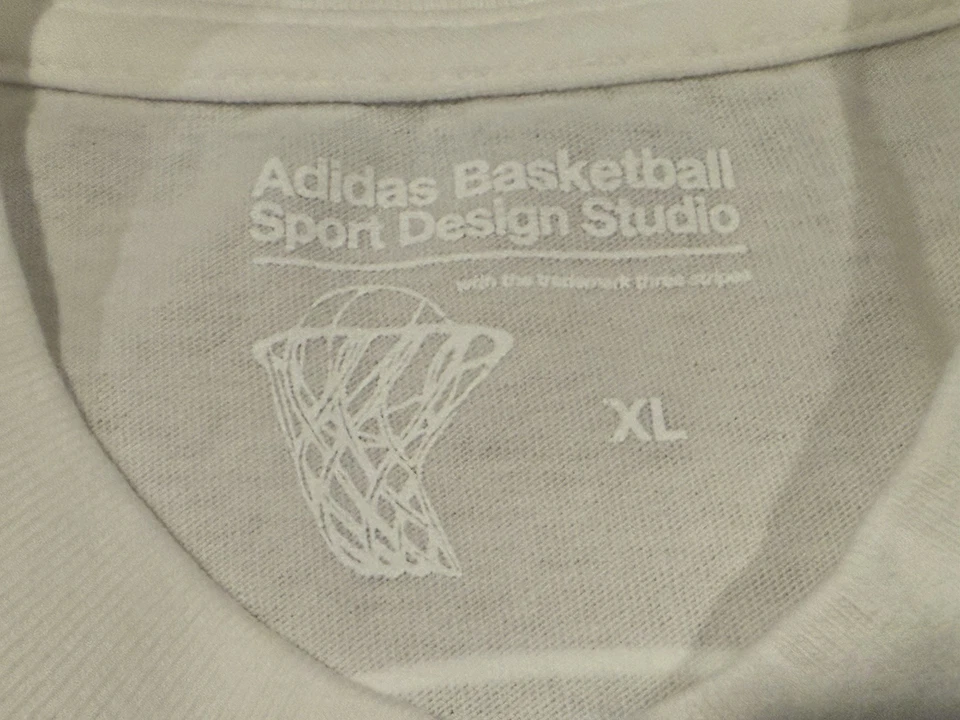 Camiseta blanca para hombre Candace Parker WNBA She Did So We Can Adidas XL Foto 3 de 4