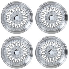 16 Wheels Rims For Honda Mazda Nissan Toyota 240sx Bbs Rs Style Hyper Silver 16 Wheels Rims For Honda Mazda Nissan Toyota 240sx Bbs Rs Style Hyper Silver