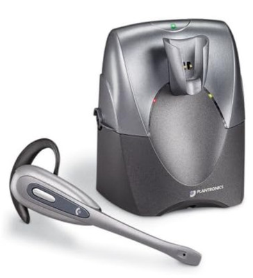 Plantronics CS60 DECT Wireless Headset & HL10 Hörerlift NEW OLD STOCK (NOS) OVP