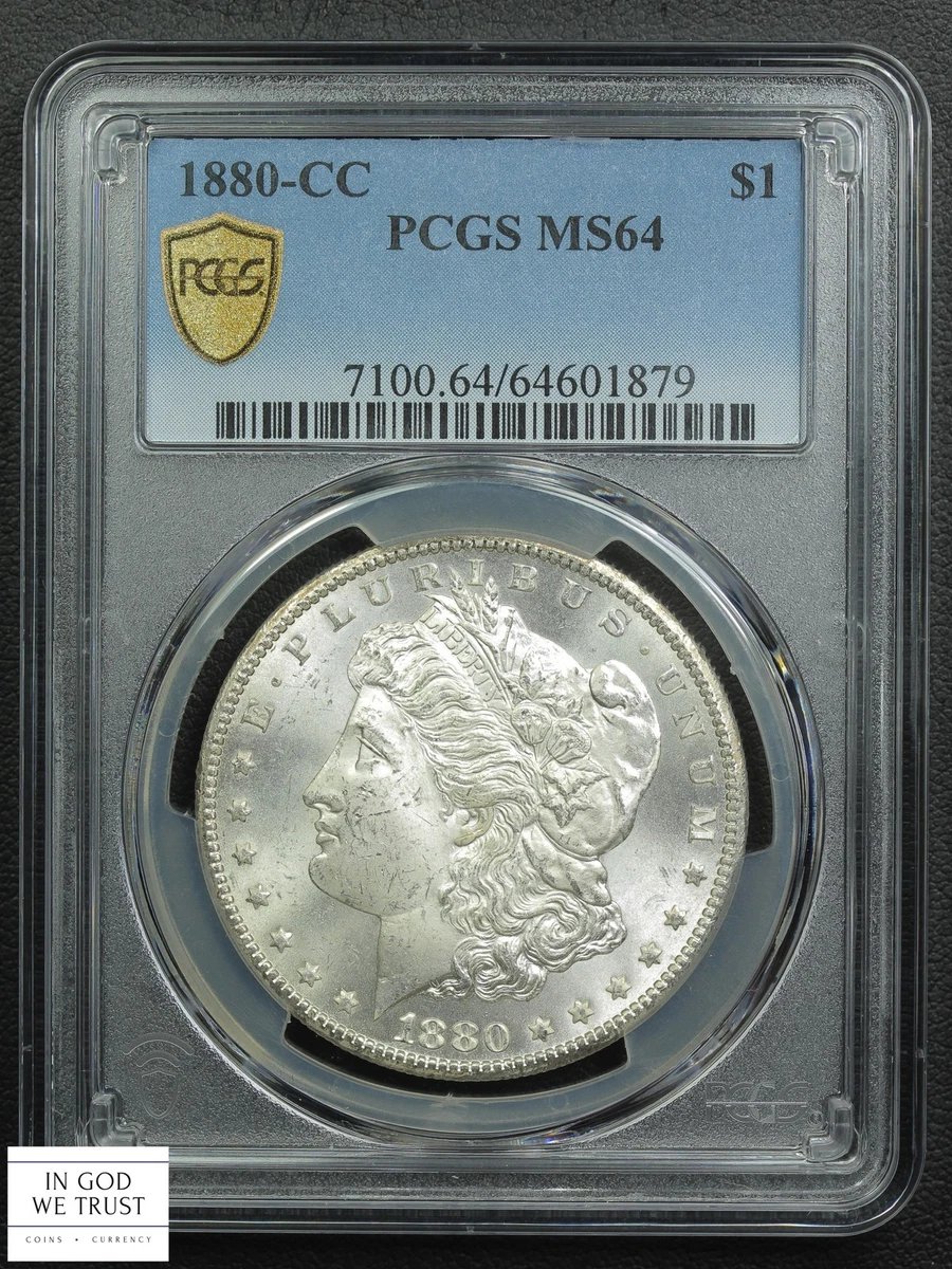 MS 64 Graded 1880 Year Morgan US Dollars (1878-1921) for sale | eBay