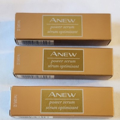 3 Avon Anew Power Serum Anti-Aging Products  .24 oz  Size New 