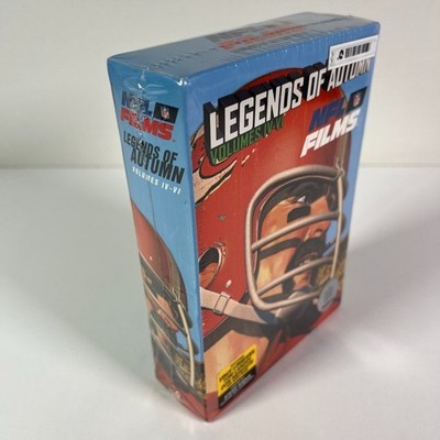 【中古】「未使用品」Great Sports Legends: Football [DVD] [Import] Legends Of Autumn Volumes IV-VI NFL Films Super Bowl (DVD, 3-Disc