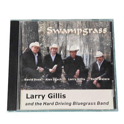 Larry Gillis & Hard Driving Bluegrass Band   Swampgrass CD 2010 Bluegrass Tinman