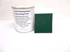 1 x 500ml Forest / Dark Green. Lead Flashing / Roof Repair & Decorative Paint