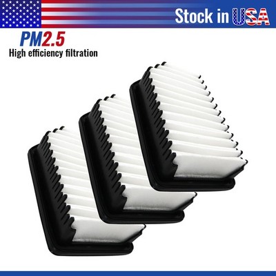 3x High Performance Engine Air Filter for Hyundai Accent Veloster Kia Rio 12-17