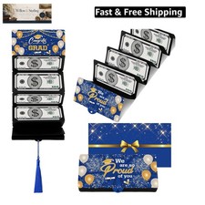 Graduation Money Holder 2026 with 10 Bill and 10 Card Slots, Surprise Congrat...