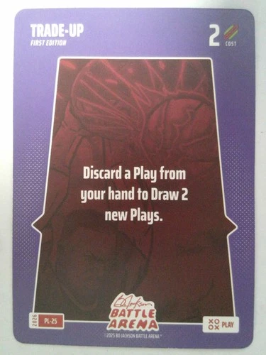2026 Bo Jackson Battle Arena Play- `Trade Up` Short Print PL-25
