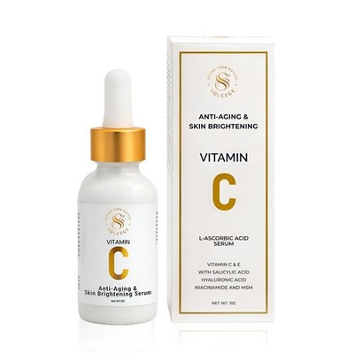 Vitamin C Serum - Anti-aging & Skin Brightening, Antioxidant, Dark Spots
