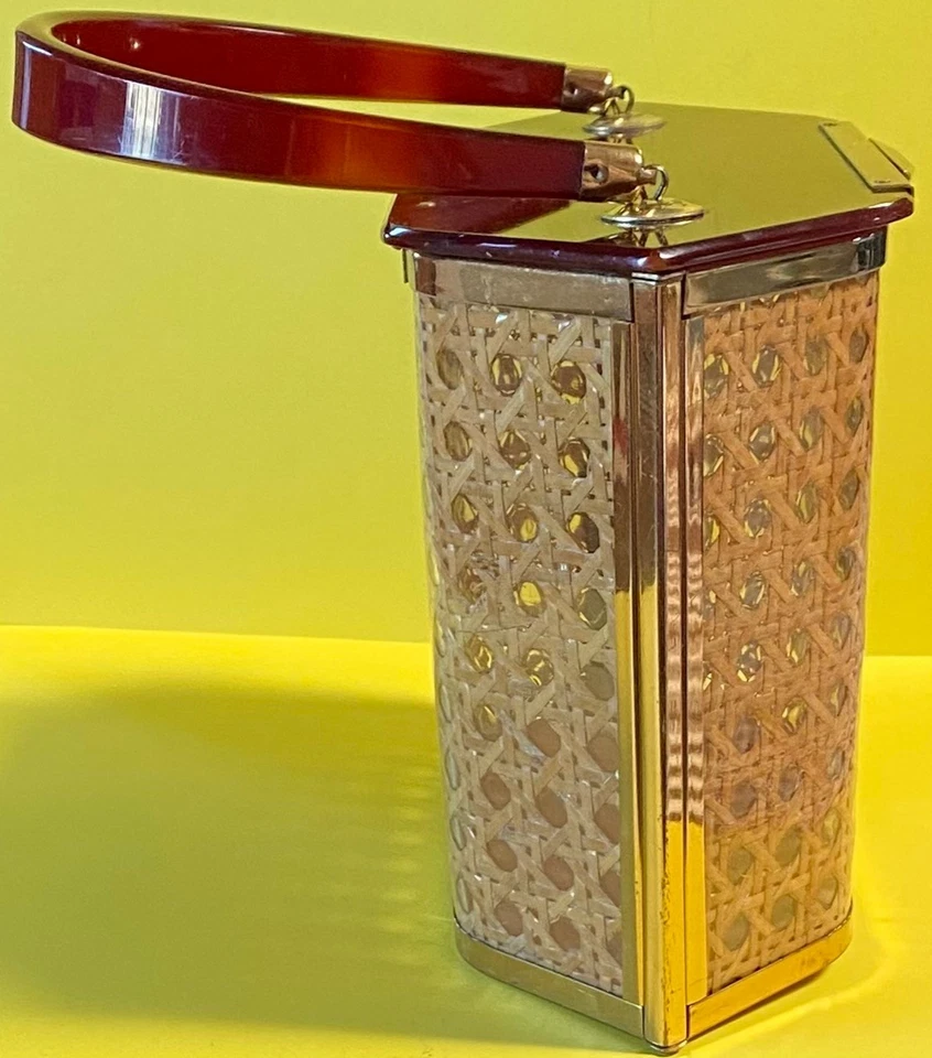 MAJESTIC ЛЮЦИТ / АКРИЛОВАЯ ТРОСТЬ СЕТКИ СУМОЧКИ АБСОЛЮТНО БЕЗУПРЕЧНЫЙ 1950-Х - Изображение 2 из 4