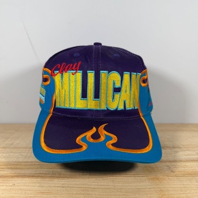 Clay Millican Hat Mens Strapback Purple Vtg 2001 IHRA Champion Top Fuel Dragster