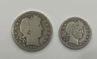 1893 barber half dollar And 1915-D Barber Quarter Silver Lot
