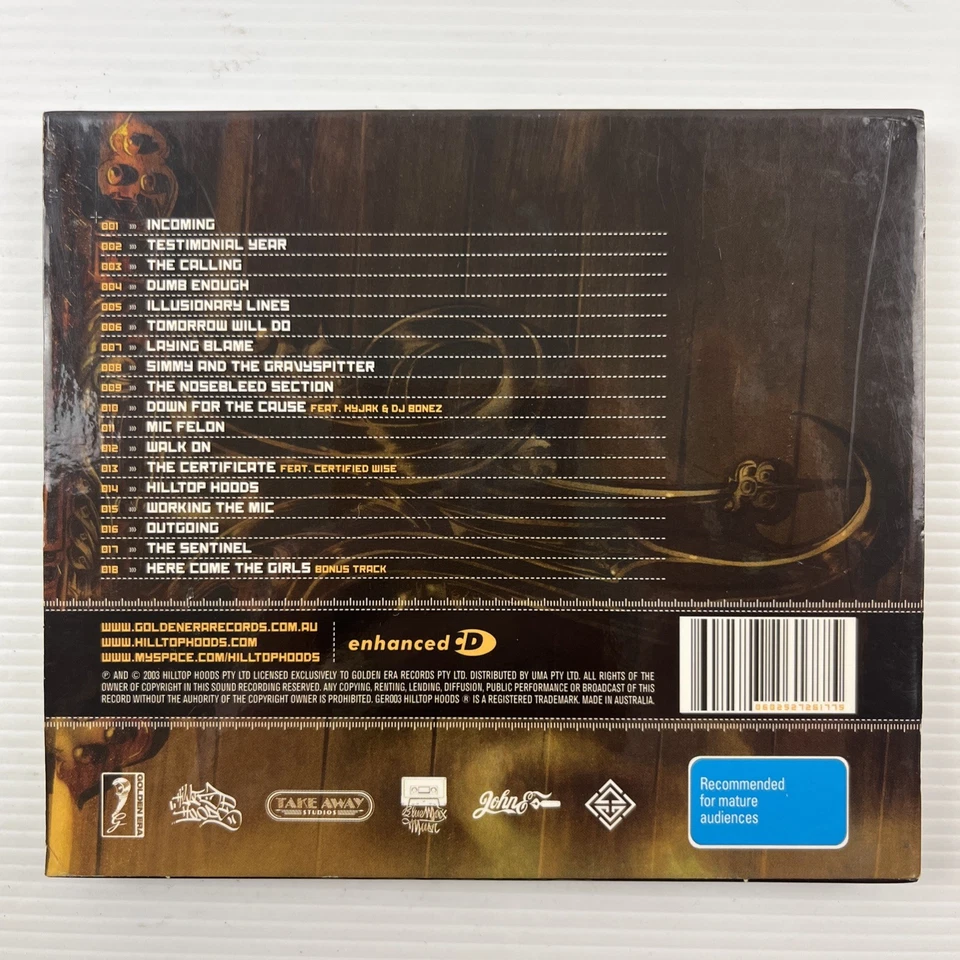 Hilltop Hoods – The Calling - Deluxe Edition Enhanced CD Hip Hop Rap - Image 2 of 4