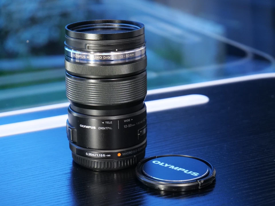 Olympus M.ZUIKO DIGITAL ED 12-50mm f/3.5-6.3 EZ MSC Macro with UV Filter MFT M43 - Image 2 of 4