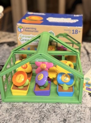 Learning Resources Growing Greenhouse Color & Number Counting Sorting Set 18+ Mo