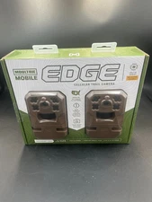 Moultrie Mobile Edge Cellular Trail Camera Twin Pack MCG-14078 New 33MP