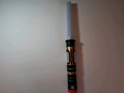 Light Up LED Saber Light Swords with FX Sounds Expandable 32''