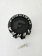 Forgiato Terra Center Cap Gloss Black 8 Lug 1 New Forgiato Terra Center Cap Gloss Black 8 Lug 1 New