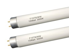 18 inch F15T8/WW Fluorescent Light Bulb 15watt F15T8-KB Warm White Tube,3000K...