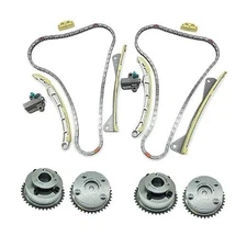 Engine Timing Chain Kit, Suitable for Santa Fe Sorento Azera Genesis 3.3L 