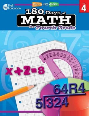 180 DAYS OF MATH FOR FOURTH GRADE by SMITH, JODENE Paperback Self Help Business