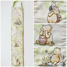 VTG “Watch Me Grow” Classic Winnie The Pooh Fabric Growth Chart For Height, 36”