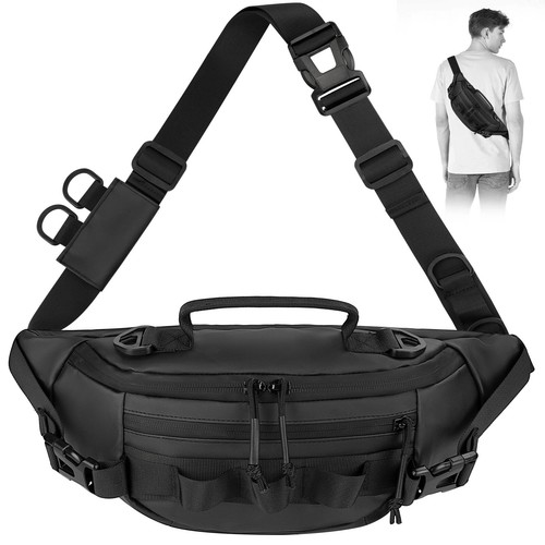 Fishing Bag 11.8in Waterproof Scrack-Resistant Outdoors Sport Fishing Crossbody - Picture 9 of 22