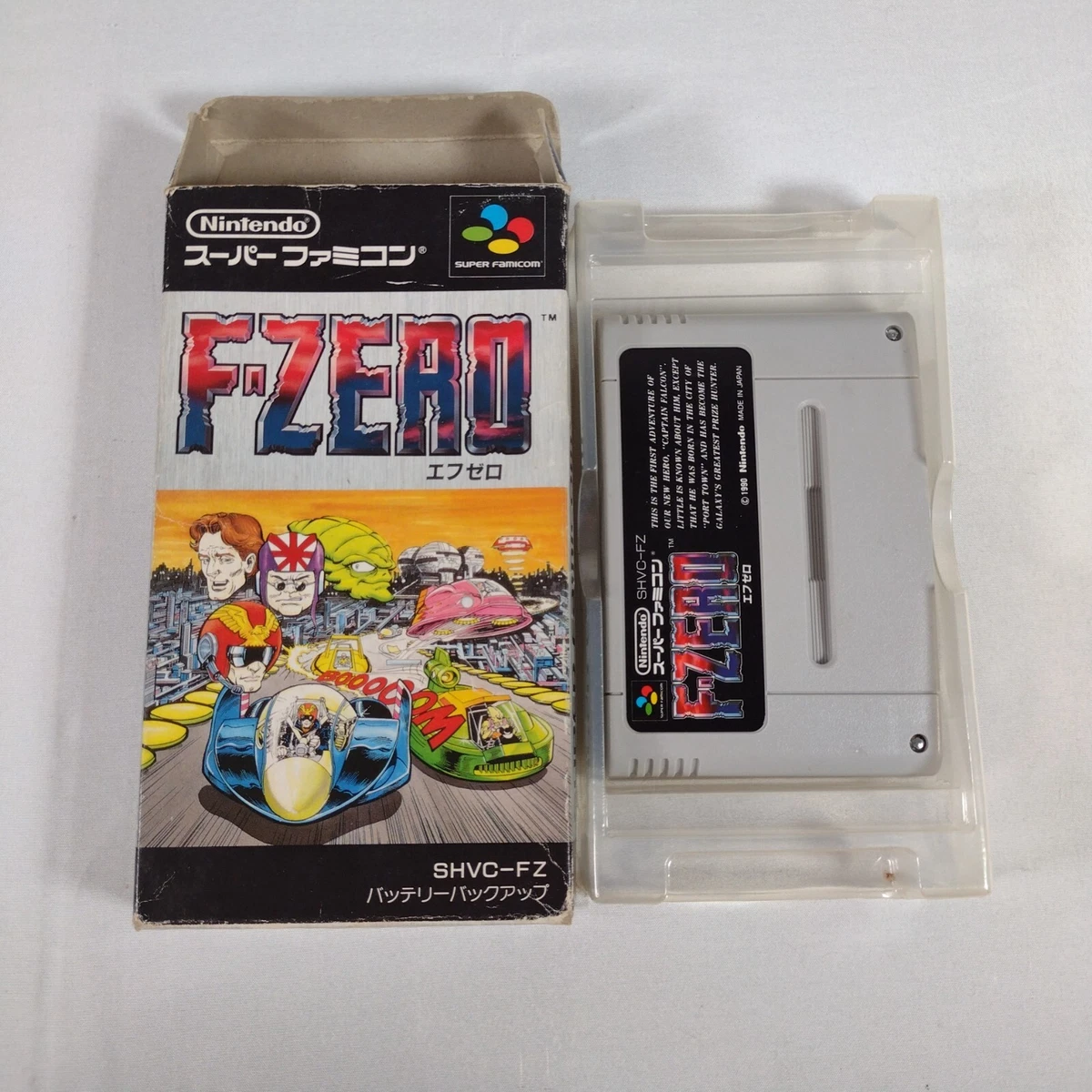 Japanese F Zero Super Famicom F Zero Boxed No Manual Japan Import US Seller