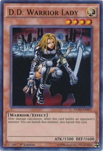 D. D. Warrior Lady異次元の女戦士アジア1stスーパー3枚セット D.D.