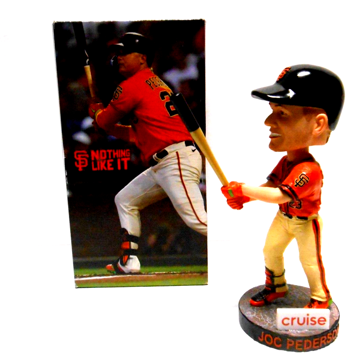 San Francisco SF Giants 2023 Joc Pederson SGA Baseball Bobblehead